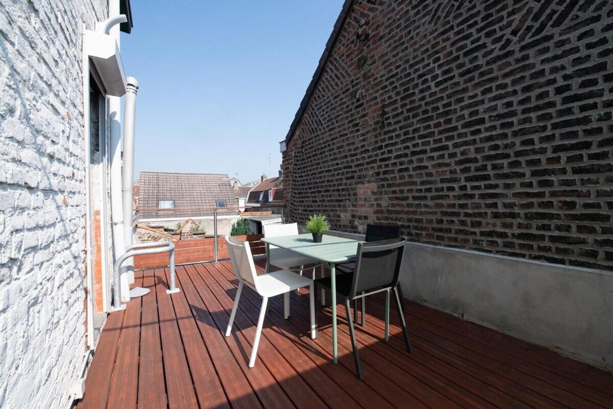 Maison Cosy 4 Chambres, Terrasse, Garage Prive Croix المظهر الخارجي الصورة