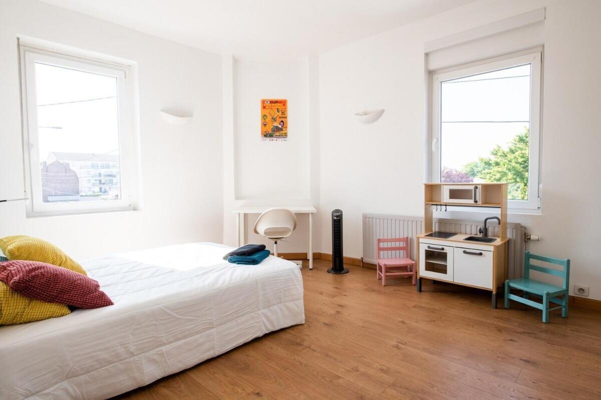 Maison Cosy 4 Chambres, Terrasse, Garage Prive Croix المظهر الخارجي الصورة